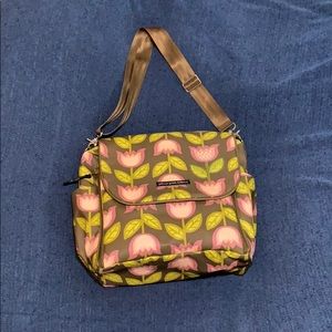 Petunia Pickle Bottom backpack diaper bag Very roomy with compartments & pockets